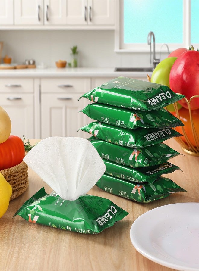 Swiffen 7 Pack Fruit Veggie Wipes Total 140 Count Fruit & Vegetable Wash Removes for Removing Pesticides Wax Dirt Portable Safe Vegetable Cleaning Wipes for Home Travel Use(Minimalist) - Image 3